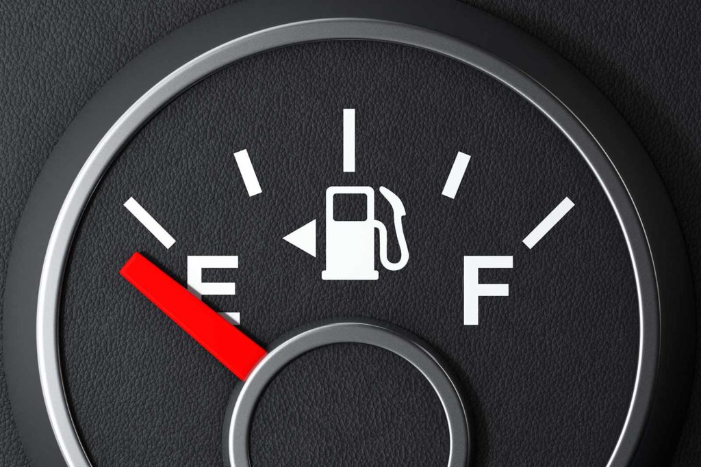 what to do if i run out of petrol