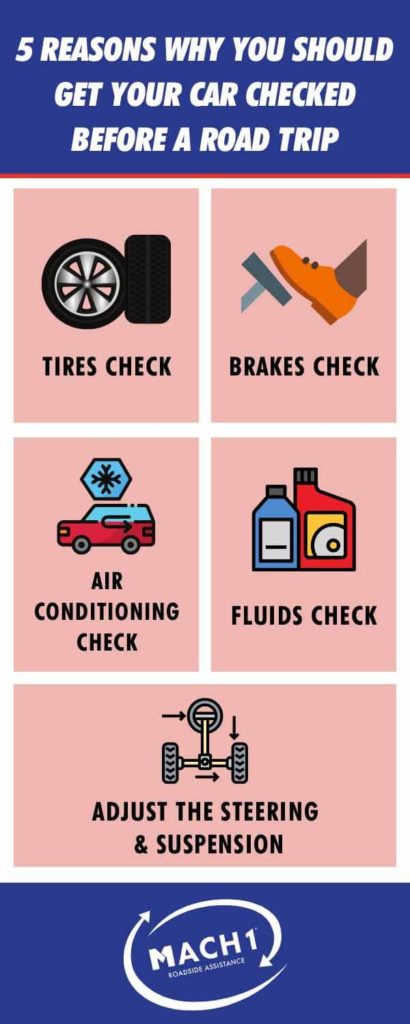 5 Reasons Why You Should Get Your Car Checked Before A Road Trip Mach 